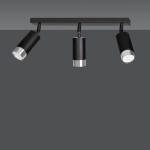 Lampa sufitowa HIRO 3 BL/CHROME 964/3 EMIBIG Lighting