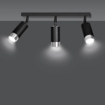 Lampa sufitowa HIRO 3 BL/CHROME 964/3 EMIBIG Lighting