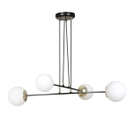 Lampa wisząca OGNIS 4 BLACK 966/4 EMIBIG Lighting - zdjęcie produktu
