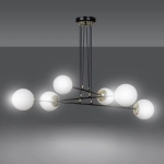 Lampa wisząca OGNIS 6 BLACK 966/6 EMIBIG Lighting