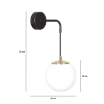 Kinkiet OGNIS K1 WHITE 967/K1 EMIBIG Lighting