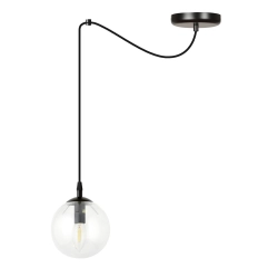 Lampa wisząca GIGI 1 BL TRANSPARENT 936/1 EMIBIG Lighting - zdjęcie produktu