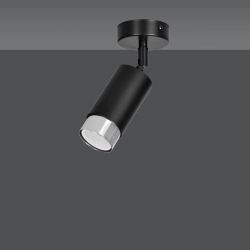 Lampa sufitowa HIRO 1 BL/CHROME 964/1 EMIBIG Lighting - zdjęcie produktu