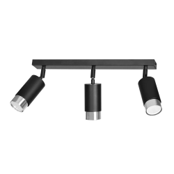 Lampa sufitowa HIRO 3 BL/CHROME 964/3 EMIBIG Lighting - zdjęcie produktu