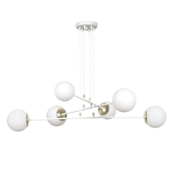 Lampa wisząca OGNIS 6 WHITE 967/6 EMIBIG Lighting - zdjęcie produktu