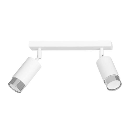 Lampa sufitowa HIRO 2 WH/CHROME 962/2 EMIBIG Lighting - zdjęcie produktu