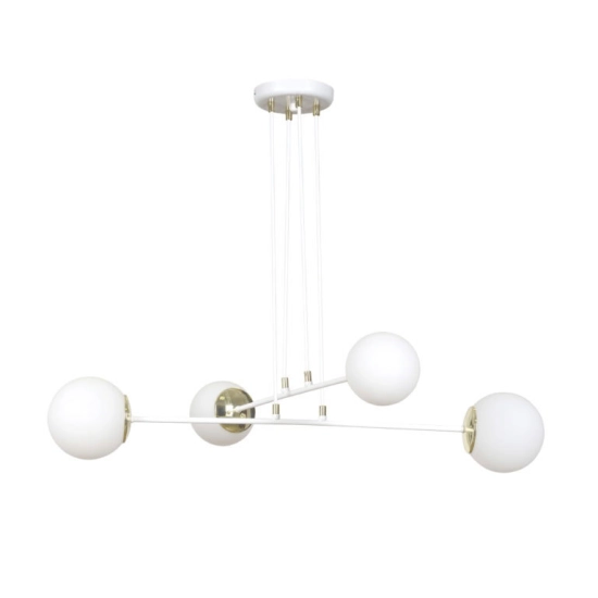 Lampa wisząca OGNIS 4 WHITE 967/4 EMIBIG Lighting - zdjęcie produktu