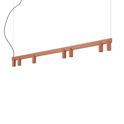 Lampa wisząca FOURTY LINE LED XI terakota 12423 Nowodvorski - zdjęcie produktu