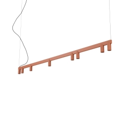 Lampa wisząca FOURTY LINE LED XII terakota 12424 Nowodvorski - zdjęcie produktu