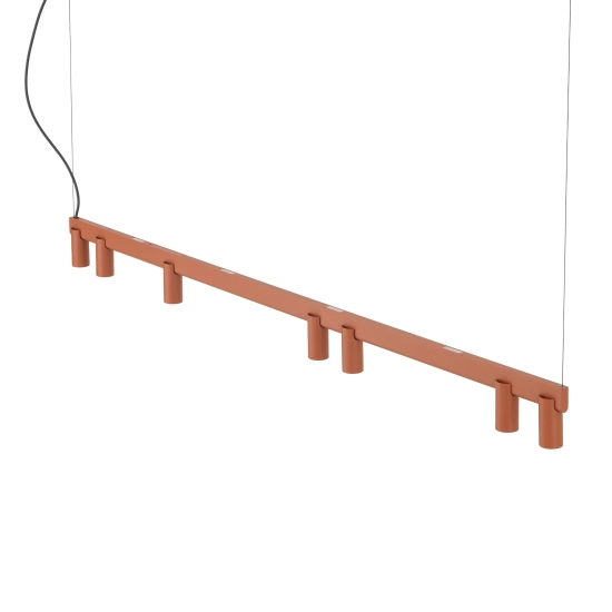 Lampa wisząca FOURTY LINE LED XI terakota 12423 Nowodvorski - zdjęcie dodatkowe 7