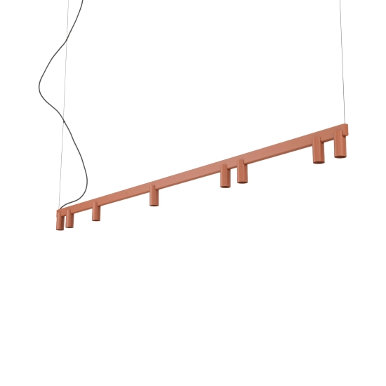 Lampa wisząca FOURTY LINE LED XII terakota 12424 Nowodvorski - zdjęcie produktu
