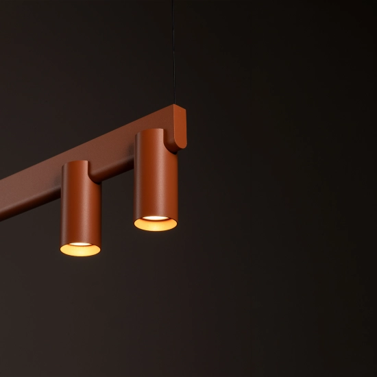 Lampa wisząca FOURTY LINE LED XII terakota 12424 Nowodvorski - zdjęcie dodatkowe 6