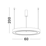Lampa wisząca MILPA LE43286 Luces Exclusivas - zdjęcie dodatkowe 2