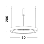 Lampa wisząca MILPA LE43287 Luces Exclusivas - zdjęcie dodatkowe 2