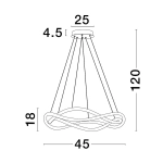 Lampa wisząca CHAPA LE43292 Luces Exclusivas - zdjęcie dodatkowe 2