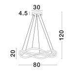 Lampa wisząca CHAPA LE43294