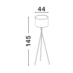 Lampa podłogowa ACACIA LE43446 Luces Exclusivas - zdjęcie dodatkowe 1