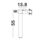 Lampa stojąca MEJORADA LE71559 Luces Exclusivas - zdjęcie dodatkowe 2