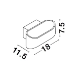 Kinkiet MOCHIS LE71593 Luces Exclusivas - zdjęcie dodatkowe 2