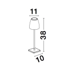 Lampa stojąca AGUITA LE73547 Luces Exclusivas - zdjęcie dodatkowe 3