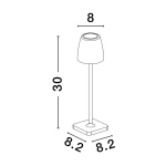 Lampa stołowa AGUITA LE73552 Luces Exclusivas - zdjęcie dodatkowe 1