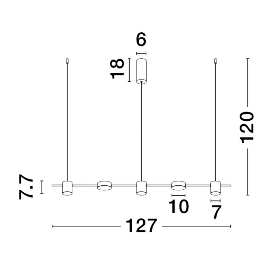 Lampa wisząca ABEL LE43206 Luces Exclusivas - zdjęcie dodatkowe 2