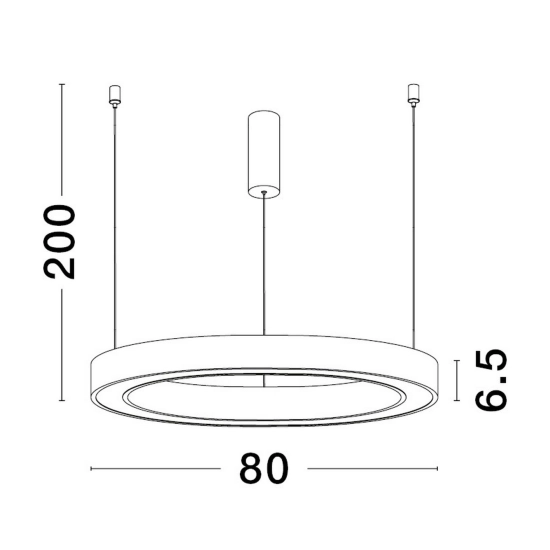 Lampa wisząca BARI LE43275 Luces Exclusivas - zdjęcie dodatkowe 2