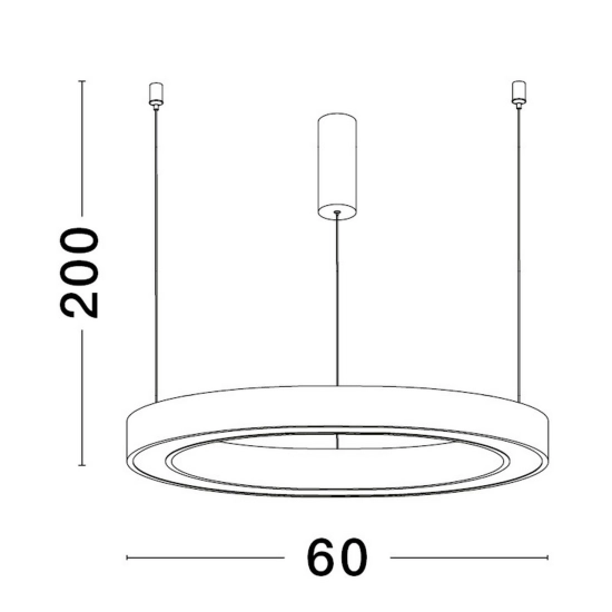 Lampa wisząca MILPA LE43280 Luces Exclusivas - zdjęcie dodatkowe 2