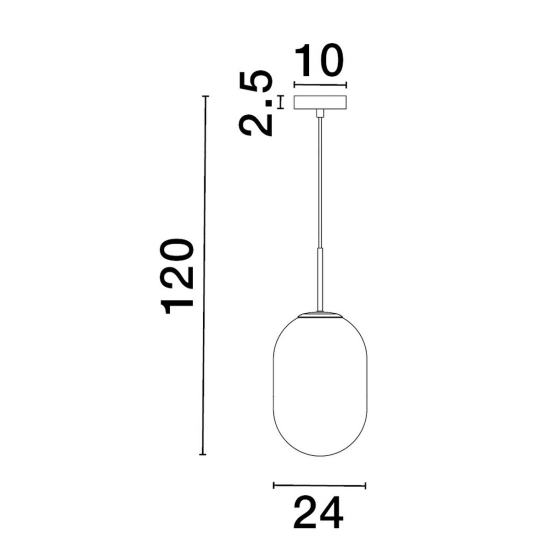 Lampa wisząca ACUYO LE43355 Luces Exclusivas - zdjęcie dodatkowe 2