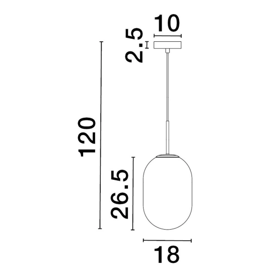 Lampa wisząca ACUYO LE43356 Luces Exclusivas - zdjęcie dodatkowe 2