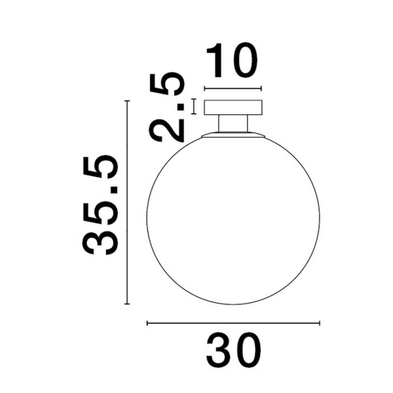 Plafon ADELA LE43359 Luces Exclusivas - zdjęcie dodatkowe 2