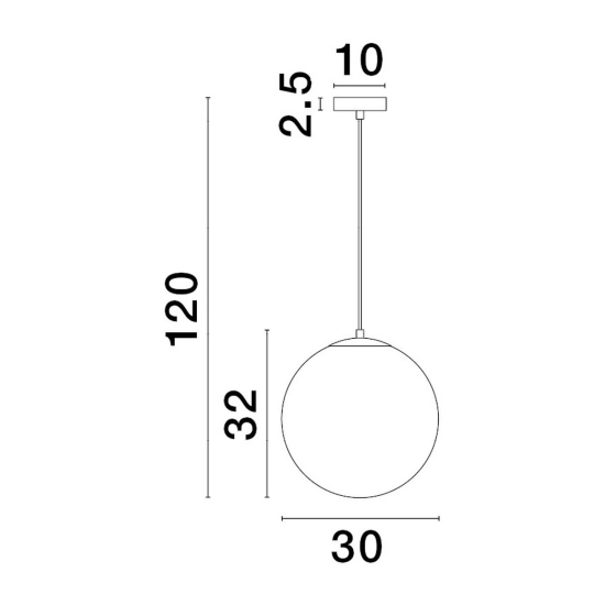 Lampa wisząca ADELA LE43362 Luces Exclusivas - zdjęcie dodatkowe 2