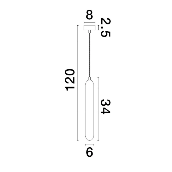Lampa wisząca BALDE LE43406 Luces Exclusivas - zdjęcie dodatkowe 4