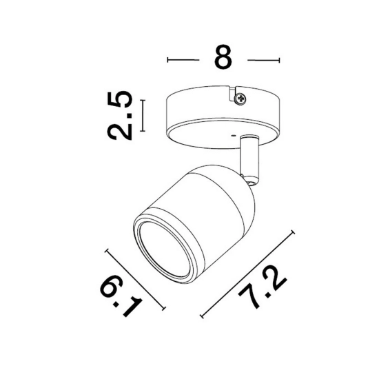 Spot ACALAN LE43447 Luces Exclusivas - zdjęcie dodatkowe 2