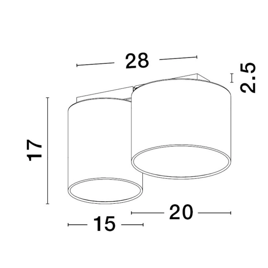 Plafon ACALCO LE43453 Luces Exclusivas - zdjęcie dodatkowe 2