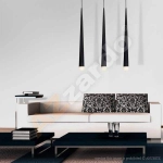 Lampa wisząca STYLO 3 AZ0118 BLACK AZZARDO
