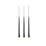 Lampa wisząca STYLO 3 AZ0118 BLACK AZZARDO