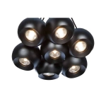 Lampa wisząca Gulia 7 AZ0635 Black AZZARDO