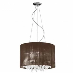 Lampa wisząca SIDNEY AZ0511 brąz AZZARDO