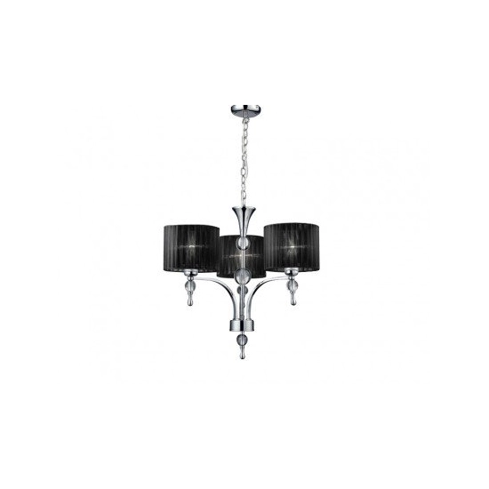 Lampa wisząca Impress 3 AZ0498 Black AZZARDO