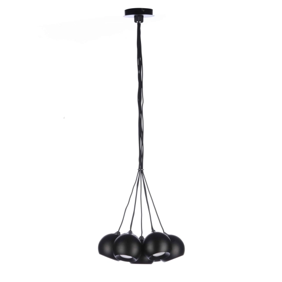 Lampa wisząca Gulia 7 AZ0635 Black AZZARDO