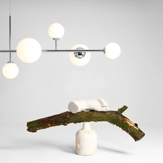 Lampa wisząca DIONE 6 chrome 1092K4 ALDEX - zdjęcie dodatkowe 2