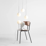 LAMPA WISZĄCA BOSSO 3 RING WHITE 1087E_R ALDEX - zdjęcie dodatkowe 4
