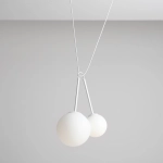 LAMPA WISZĄCA BOSSO MINI 20 WHITE 1087XS ALDEX - zdjęcie dodatkowe 4