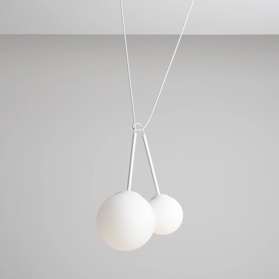LAMPA WISZĄCA BOSSO MINI 20 WHITE 1087XS ALDEX - zdjęcie dodatkowe 4