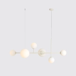 Lampa Wisząca DIONE 6 Kremowy 1092K9 Aldex - zdjęcie dodatkowe 4