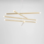 LAMPA WISZĄCA TUBO 10 BRASS 1072M40 ALDEX - zdjęcie dodatkowe 2
