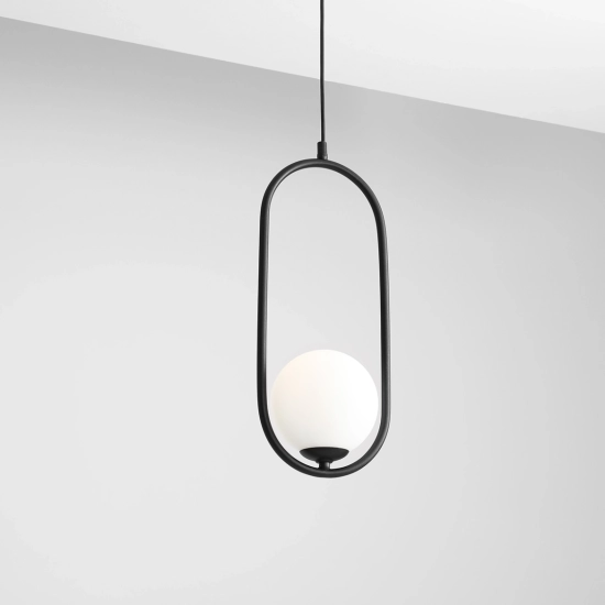 LAMPA WISZĄCA RIVA BLACK 1086G1 ALDEX - zdjęcie dodatkowe 1