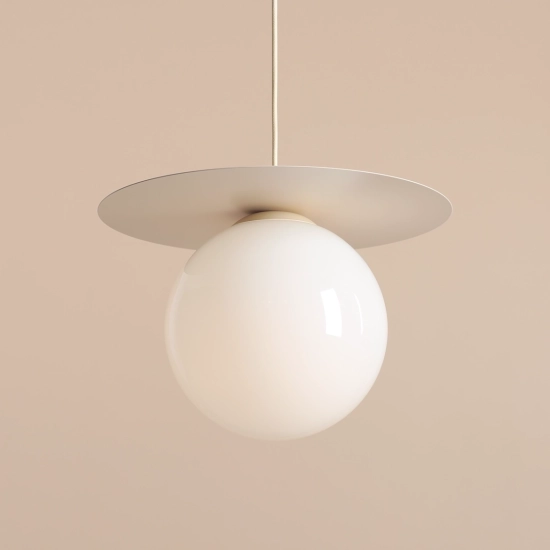LAMPA WISZĄCA LOOP CREAM L 1125G9_L Aldex - zdjęcie dodatkowe 2