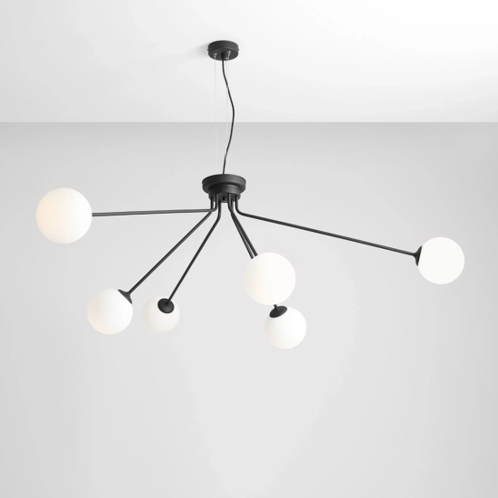 Lampa wisząca HOLM black VI 1082K1 ALDEX - zdjęcie dodatkowe 5
